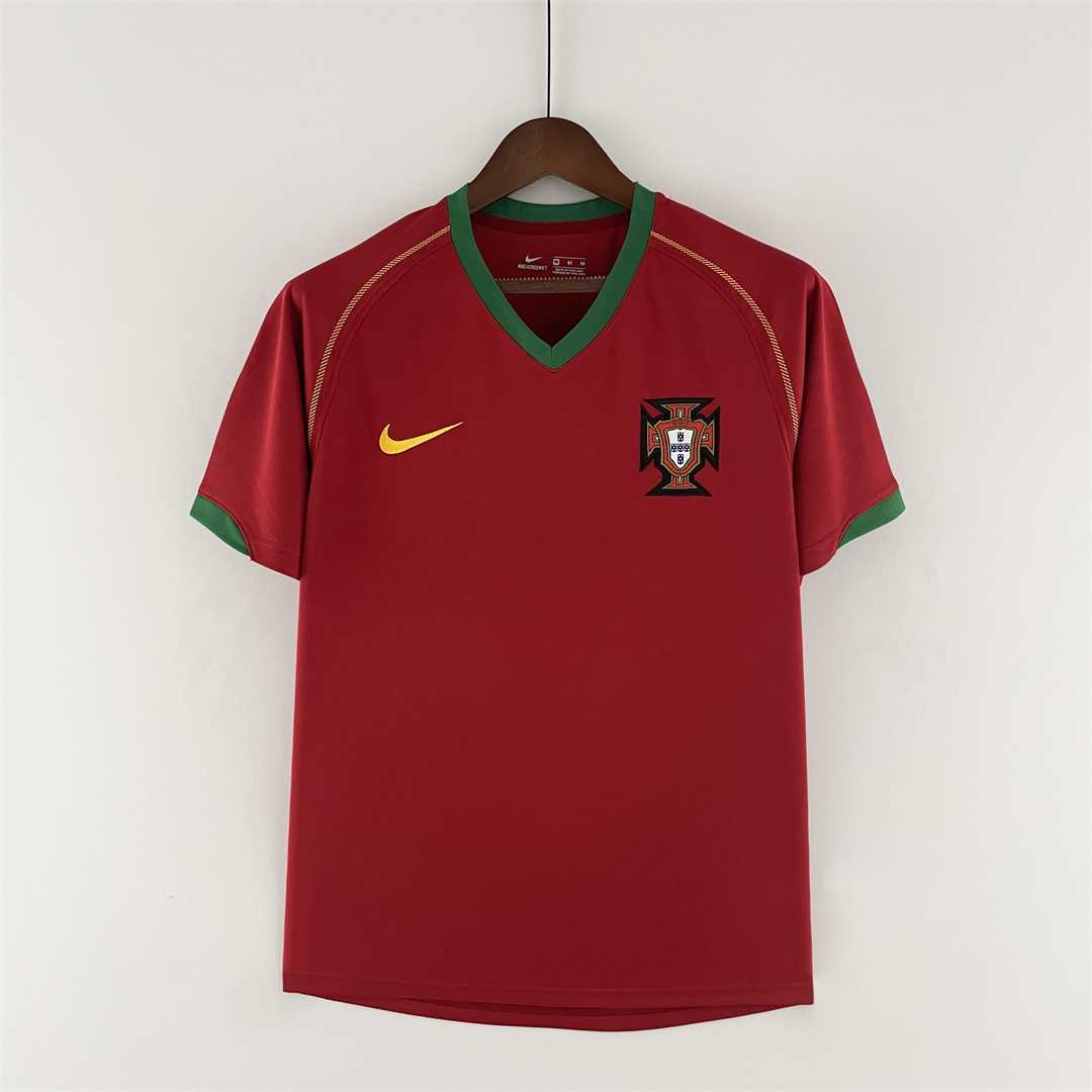 AAA Quality Portugal 2006 Home Soccer Jersey